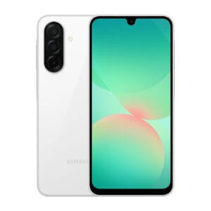 Samsung Galaxy A26 5G White - front and back