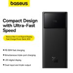 Baseus Powerbank 30W 30000mAh Star-Lord Digital Display Black - Image 11
