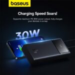 Baseus Powerbank 30W 30000mAh Star-Lord Digital Display Black - Image 10