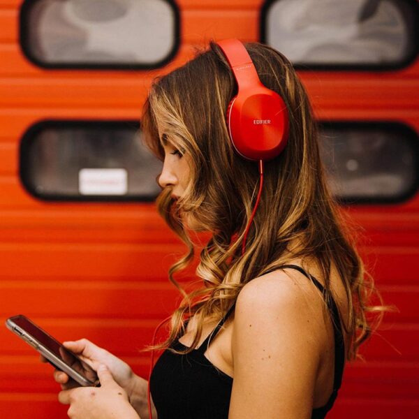 Edifier W800BT PLUS Bluetooth Headphones Red - Image 8