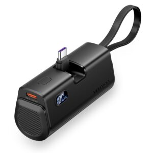 Vention Powerbank 4800mAh 22.5W Foldable USB-C Black FHQB0 Vention Powerbank 4800mAh 22.5W Foldable USB-C Black FHQB0