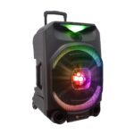 N-Gear FLASH1550 Disco Portable Karaoke Speaker with Wireless Mic & LED Effects - Image 2