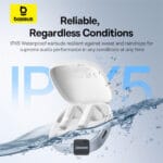 Baseus Headphones In Ear TWS Bowie E20 White - Image 9