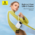 Baseus Powerbank 30W 20000mAh Display QPow 2 White - Image 3