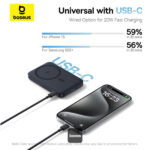 Baseus Powerbank Wireless 20W 5000mAh 15W Qi2+Stand PicoGo - Image 6