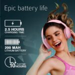 SonicGear Airphone 6 Bluetooth Headphones Pink - Image 7