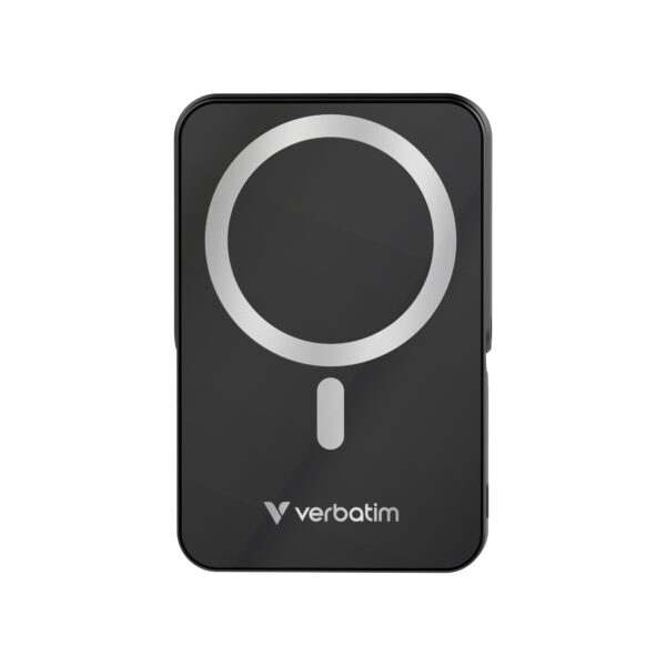Verbatim Powerbank Wireless Magnetic 10000 with Stand Black 32264 - Image 2