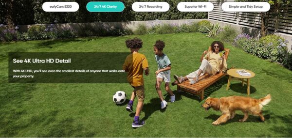 Anker Eufy Security Camera Kit E330 2+1 Home Base - Image 8