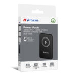 Verbatim Powerbank Wireless Magnetic 10000 Black - Image 4