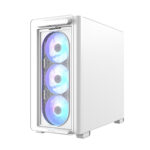 ASUS PC Case mATX Tempered Glass 4xARGB Fans A23 PLUS White - Image 3