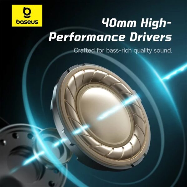 Baseus Headphones Wired Gaming 3.5mm GoPlay 1 Max White - Image 8