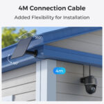 Reolink BPS Solar Panel 2 for Reolink Battery Cameras Black 6W (Type C) - Image 4