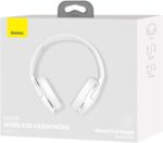 Baseus Wireless Headphones Over Ear Encok D02 Pro v2 White - Image 15