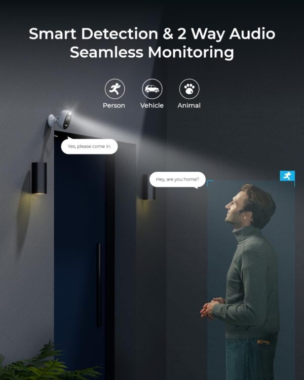 Reolink WIFI Outdoor Camera 4MP LUMUS - Image 11