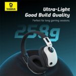 Baseus Headphones Wired Gaming 3.5mm GoPlay 1 Max White - Image 7
