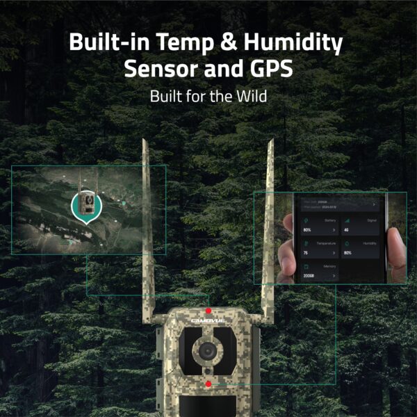 Reolink Camovue Talon Pro S130 4K 4G Wildlife Battery Solar Camera (with Lithium Battery included) - Image 6