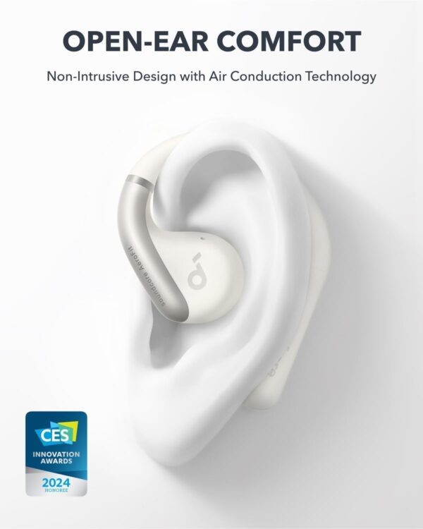 Anker Soundcore TWS Open Air Earphones AeroFit  White - Image 7