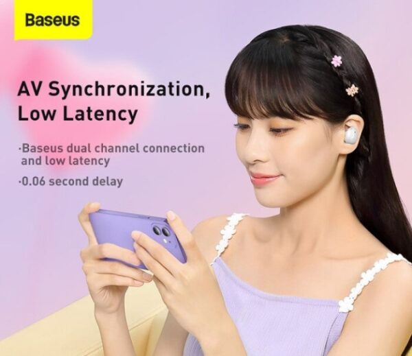 Baseus Headphones In Ear TWS Bowie E2 White - Image 10