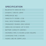 SonicGear Headphones Bluetooth AIRPHONE 3 Type-C Indigo Blue - Image 5