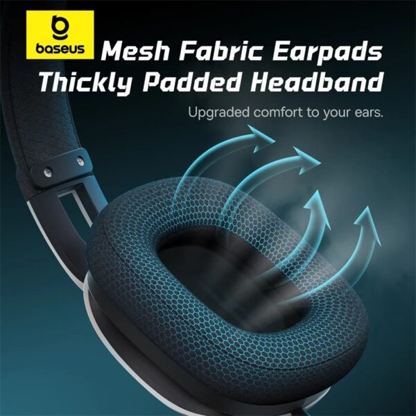 Baseus Headphones Wired Gaming 3.5mm GoPlay 1 Max White - Image 6