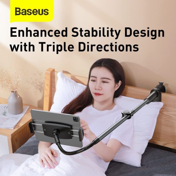 Baseus Stand Tablet with Clamp Rotary Adjustment Grey - Image 12