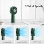 Jisulife Portable Personal Fan FA20X Green - Image 13