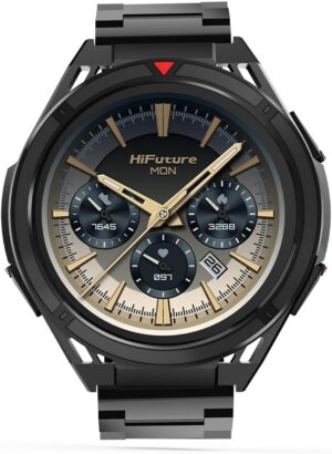 HiFuture Adventure GPS SmartWatch ACTIVE Black/Red with Stainless Steel + Silicone Bands HiFuture Adventure GPS SmartWatch ACTIVE Black/Red with Stainless Steel + Silicone Bands