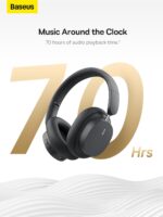 Baseus Wireless Headphones Over Ear Bowie D05 Black - Image 7