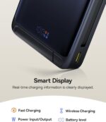 Baseus Powerbank Wireless 45W 10000mAh NOMOS Qi2-Stand Black - Image 2