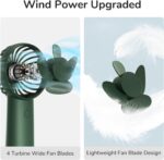 Jisulife Portable Personal Fan FA20X Green - Image 12