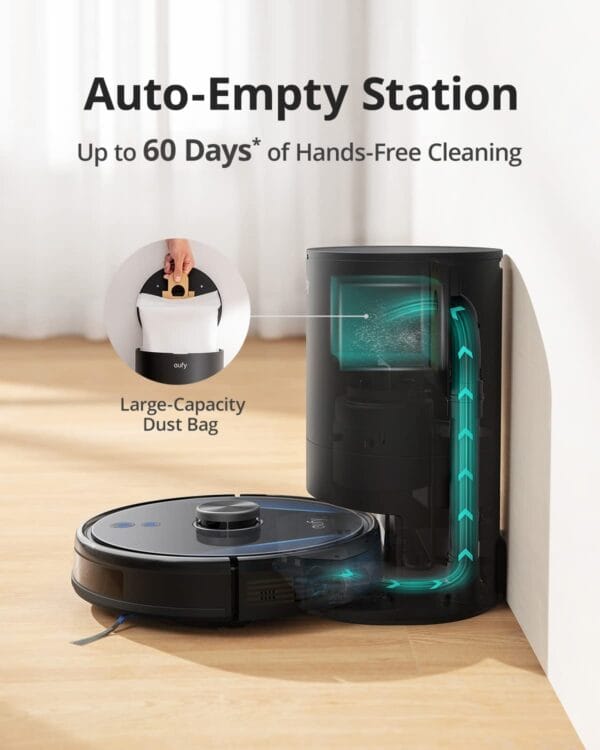Anker Eufy RoboVac LR30+ Hybrid Sweep&Mop Laser With Self Emptying Station - Image 2
