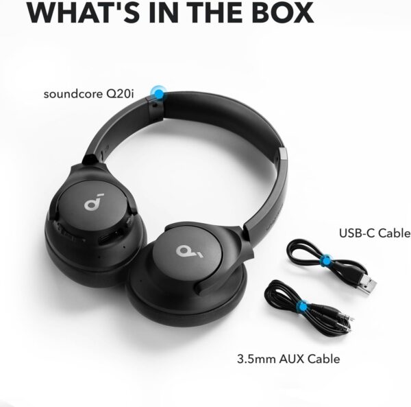 Anker Soundcore Headphones Q20i Black - Image 15