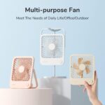 Jisulife Desktop Fan Powerbank Out FA26 White - Image 11