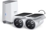 Baseus Security S1 Pro Outdoor Self Rotating Solar 3K 2-Cam Kit White