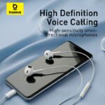 Baseus Earphones Wired Type C Encok CZ17 White - Image 11