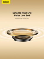 Baseus Wireless Headphones Over Ear Bowie D05 Black - Image 8