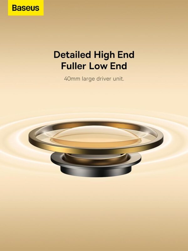 Baseus Wireless Headphones Over Ear Bowie D05 Black - Image 8