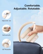 Baseus Wireless Headphones Over Ear ANC Bowie H1i White - Image 13