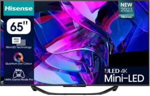 Hisense 65U7KQ 65'' 4K Smart QLED MINI LED 120hz  TV