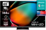Hisense 65U8KQ 65'' 4K Smart QLED MINI LED 120hz Gaming TV