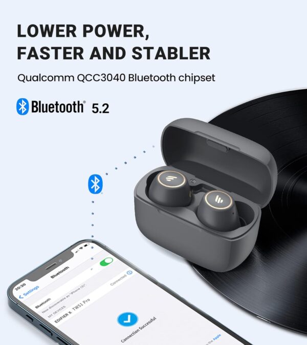 Edifier TWS1 PRO Qualcomm aptX Noice Cancelling IP65 Earbuds - Image 13