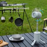 Jisulife Outdoor Fan Ultra1 Green - Image 5