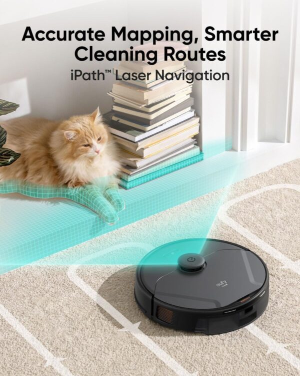 Anker Eufy Home RoboVac X8 PRO SES Hybrid Sweep&Mop Laser Self Emptying Station - Image 8