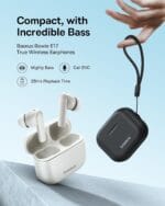 Baseus Headphones In Ear TWS Bowie E17 White - Image 9