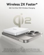 Baseus Powerbank Wireless 22.5W 10000mAh 15W Qi2 Airpow White - Image 5