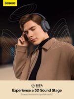 Baseus Wireless Headphones Over Ear Bowie D05 Black - Image 10