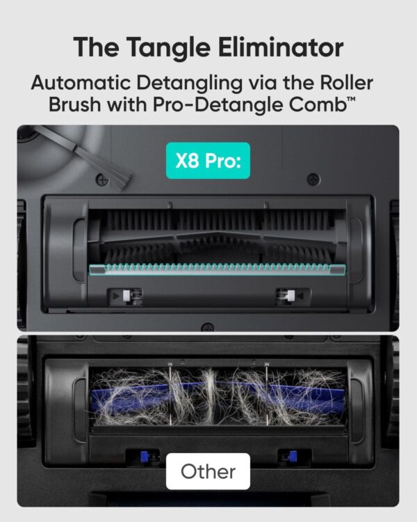 Anker Eufy Home RoboVac X8 PRO SES Hybrid Sweep&Mop Laser Self Emptying Station - Image 9