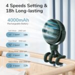 Jisulife Octopus Fan LIFE1 Baby White - Image 10