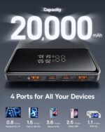 Baseus Powerbank 100W 20000mAh Display BLADE Black - Image 13