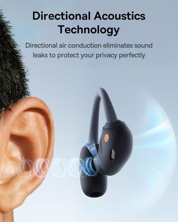 Baseus Headphones Open Ear TWS Eli Sport 1 Black - Image 10
